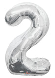 34" Jumbo Number 2 Foil Balloon (6 Colors) ...