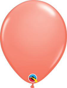 Coral 11" Latex Balloon