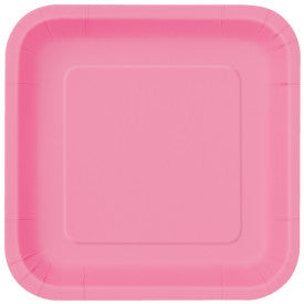 Hot Pink Solid Square 9