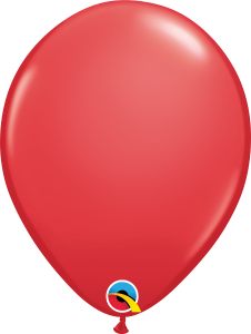 Red 11" Latex Balloon