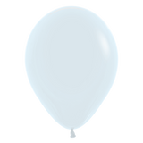 Deluxe White 11" Latex Balloon