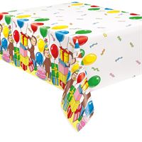 Curious George Plastic Table Cover, 54in x 84in
