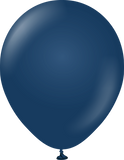 Standard Navy 12" Latex Balloons