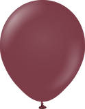 Standard Burgundy 12" Latex Balloon