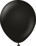 Standard Black 12" Latex Balloon