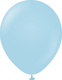 Macaron Blue 12" Latex Balloons
