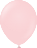 Pastel Matte Macaron Pink 12" Latex Balloons