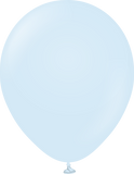 Macaron Baby Blue 12" Latex Balloons