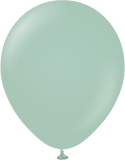 Retro Winter Green 12" Latex Balloon