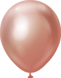 Mirror Rose Gold 12" Latex Balloon