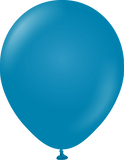 Retro Deep Blue 12" Latex Balloons