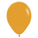 Deluxe Mustard 11" Latex Balloon