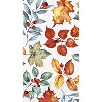 "Fall Flair" Thanksgiving Guest Napkins, 16ct