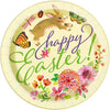 Floral Easter Bunny Dinner Plate, 8ct