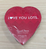 Russell Stover Assorted Chocolates "Love Ya Lots" Heart Boxes,(7pcs)*Pickup and Local Delivery Only*