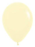 Pastel Matte Yellow 11" Latex Balloon