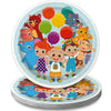 9" Cocomelon Round Dinner Plates, 8ct