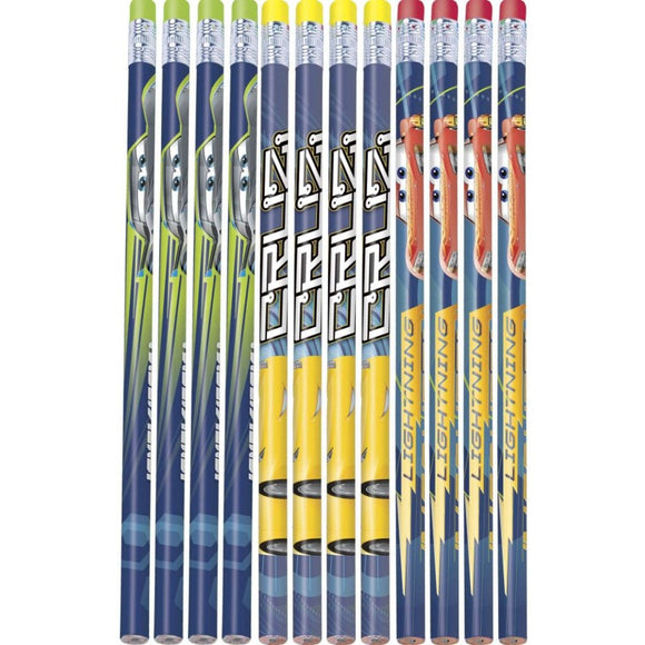 Cars 3 Pencils, 12 pcs