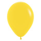 Fashion Yellow 11" Latex Balloon