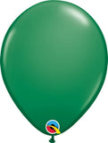 Green 11" Latex Balloon