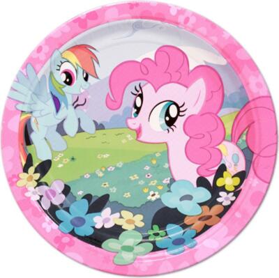 My Little Pony Friendship Dessert Plates, 8ct