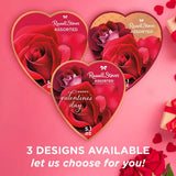 Russel Stover Assorted Chocolates Romantic Heart Box, 3 Designs,(9Pcs)*Pickup and Local Delivery Only*