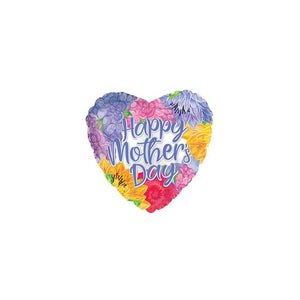 18" Mother's Day Lavender Script Foil Balloon