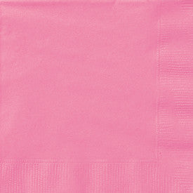 Hot Pink Solid Luncheon Napkins, 20ct
