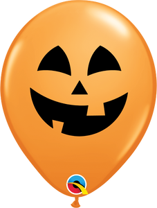 Halloween 11" Jolly Jack Pumpkin Latex Balloon