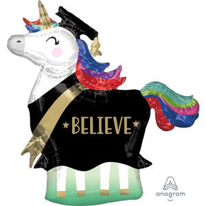 33" Unicorn Grad 'Believe'