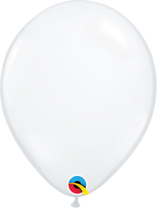 Diamond Clear 11" Latex Balloon
