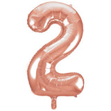 34" Jumbo Number 2 Foil Balloon (6 Colors) ...
