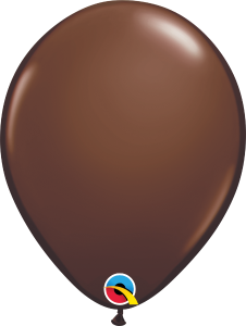 Chocolate Brown 11" Latex Balloon