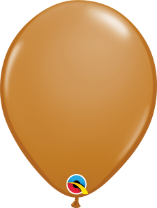 Mocha Brown 11" Latex Balloon