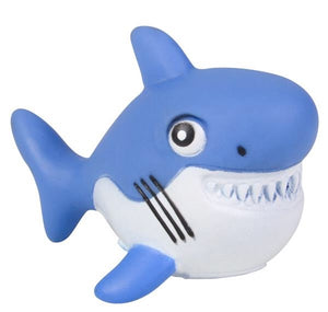 Rubber Water Squirting Shark, 2.75"