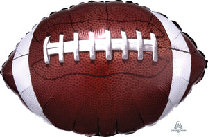 17" Football Junior Shape Foil Balloon