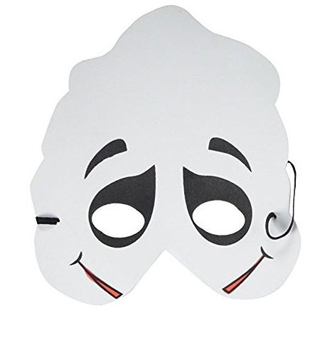 Foam Halloween Mask, Ghost