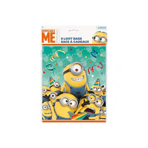 Minions Loot Bags, 8ct