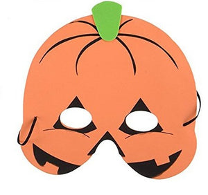 Foam Halloween Mask, Pumpkin